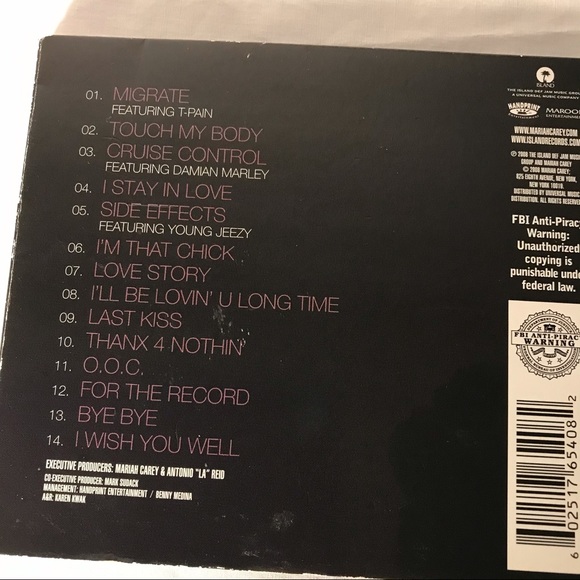 Mariah Carey E=MC2 music CD - Picture 5 of 6